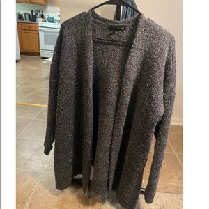 Lane Bryant Charcoal Sparkly Cardigan